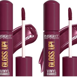 INSIGHT Gloss Up Lip Color - Ginger Spice | High-Gloss Finish | Non-Transfer | Smudge Proof | Rich Pigmentation | Lightweight, Long-Lasting Formula | All-Day Comfortable Wear (4g)